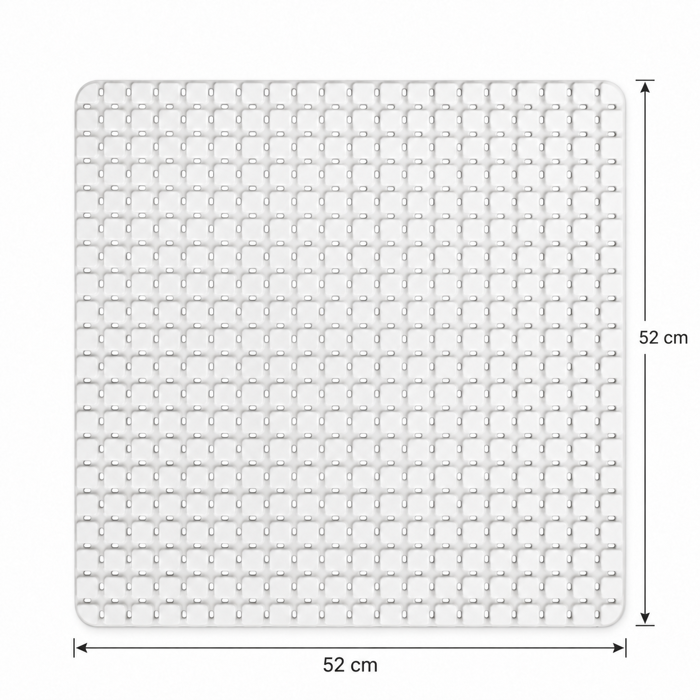 Antiolisthitiko Pataki Baniou TPR 52x52cm Lefko MRShome