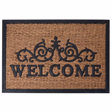 MRShome Πατάκι Εισόδου Rubber 60x40cm ''WELCOME'' 0002001