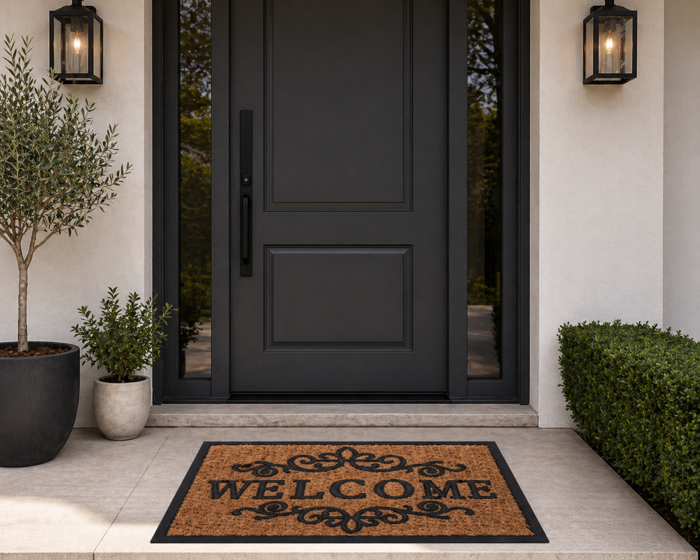 MRShome Pataki Eisodou Rubber 60x40cm ''WELCOME'' 0002002
