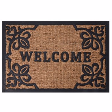 MRShome Πατάκι Εισόδου Rubber 60x40cm ''WELCOME'' 0002003