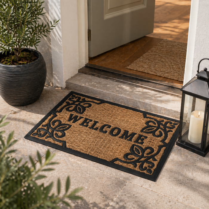 MRShome Pataki Eisodou Rubber 60x40cm ''WELCOME'' 0002003