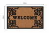 MRShome Pataki Eisodou Rubber 60x40cm ''WELCOME'' 0002003