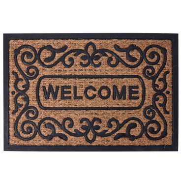 MRShome Πατάκι Εισόδου Rubber 60x40cm ''WELCOME'' 0002004