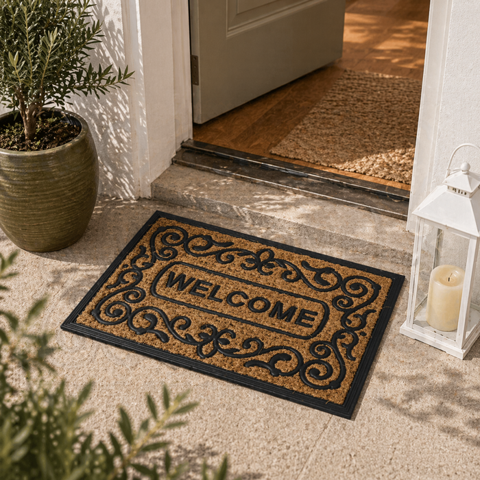 MRShome Pataki Eisodou Rubber 60x40cm ''WELCOME'' 0002004