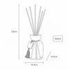 MRShome Aromatiko Xorou me Sticks 500ml Franchipane & Sea Salt