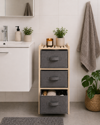 MRShome Surtariera Baniou Xulini me 3 ufasmatina Surtaria Ggri 27.5x25.4x65cm
