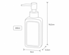 MRShome Doxeio Kremosapounou apo Dolomiti 300ml 8x5.5x18.2cm Green
