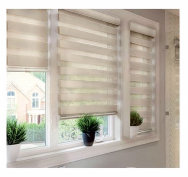 MRShome Double Ρόλερ Ρυθμιζόμενης Σκίασης 80x230cm Μπεζ