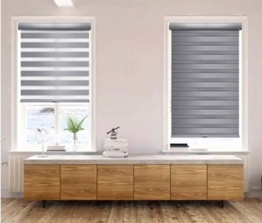 MRShome Double Ρόλερ Ρυθμιζόμενης Σκίασης 140x230cm Γκρι