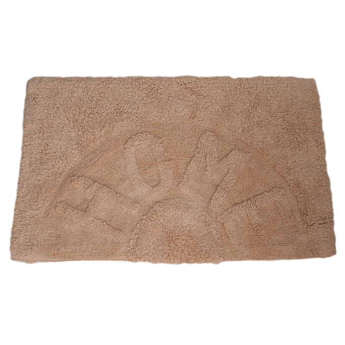 Pataki Baniou ''HOME'' apo 100% Bambaki 50x80cm Bez MRShome