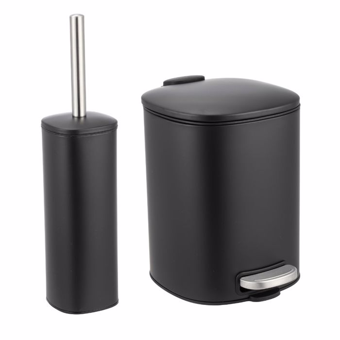 Set Kados Aporrimmaton Obal 5L Metallikos Soft CLose Mavros kai Piggal MRShome