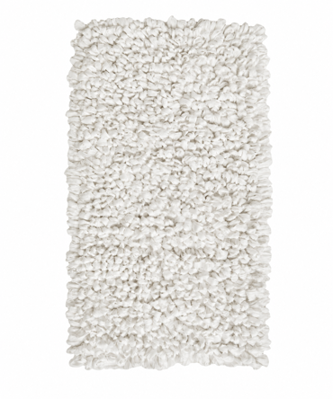 EVORA Χειροποίητο Πατάκι 50x70cm Λευκό C13 Mrshome