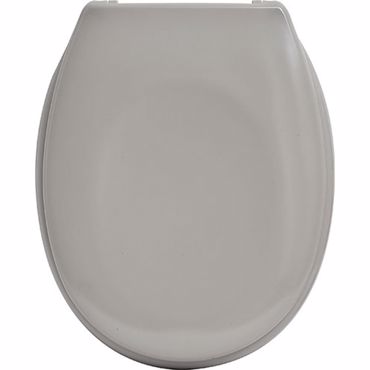 Eurocasa Καπάκι Λεκάνης Duroplast Soft Close Γκρι 38.2x45x3.5cm