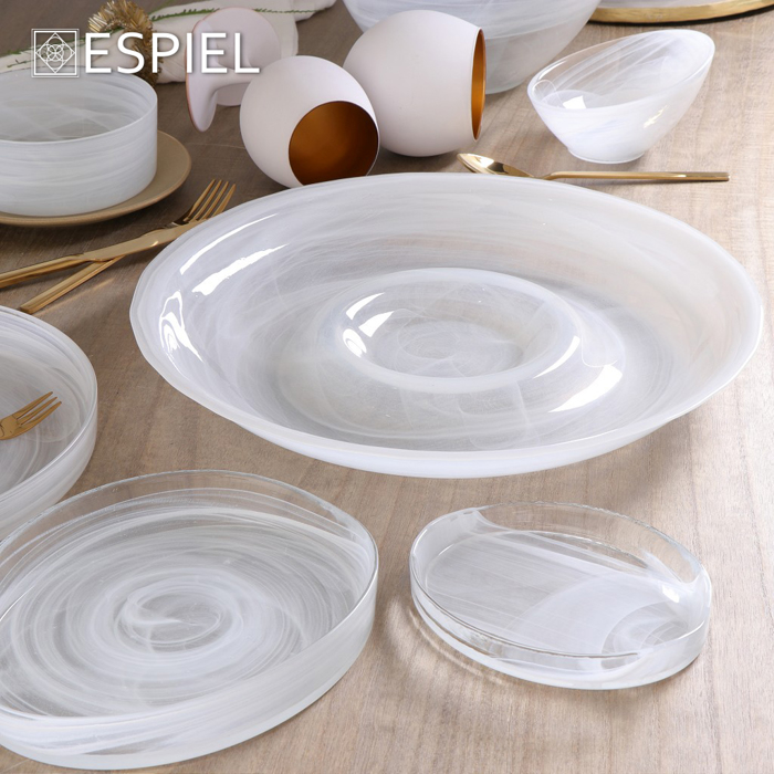 Atlas Obal Piatela ''Alabaster'' Lefko 21X16.5cm HOR1612K6 Espiel