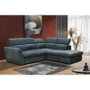 Liberta - Maison MONSERAT Καναπές-Κρεβάτι Δεξιά Γωνία Petrol 254x224x90cm 01-2596 Liberta - Maison MONSERAT Kanapes-Krebati Dexia Gnia Petrol 254x224x90cm 01-2596