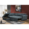 Liberta - Maison MONSERAT Καναπές-Κρεβάτι Αριστερή Γωνία Petrol 254x224x90cm 01-2599 Liberta - Maison MONSERAT Kanapes-Krebati Aristeri Gnia Petrol 254x224x90cm 01-2599