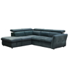 Liberta - Maison MONSERAT Καναπές-Κρεβάτι Αριστερή Γωνία Petrol 254x224x90cm 01-2599 Liberta - Maison MONSERAT Kanapes-Krebati Aristeri Gnia Petrol 254x224x90cm 01-2599