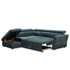 Liberta - Maison MONSERAT Καναπές-Κρεβάτι Αριστερή Γωνία Petrol 254x224x90cm 01-2599 Liberta - Maison MONSERAT Kanapes-Krebati Aristeri Gnia Petrol 254x224x90cm 01-2599