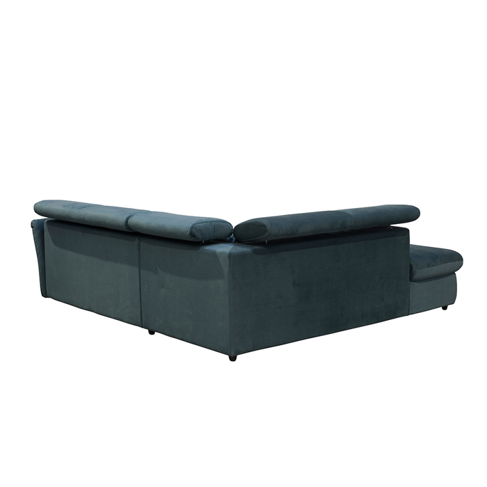 Liberta - Maison MONSERAT Καναπές-Κρεβάτι Αριστερή Γωνία Petrol 254x224x90cm 01-2599 Liberta - Maison MONSERAT Kanapes-Krebati Aristeri Gnia Petrol 254x224x90cm 01-2599