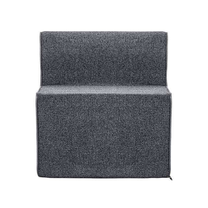 Liberta - Maison SQUARE Πολυθρόνα Ανθρακί 70x80x60cm 01-3050 Liberta - Maison SQUARE Poluthrona Anthraki 70x80x60cm 01-3050