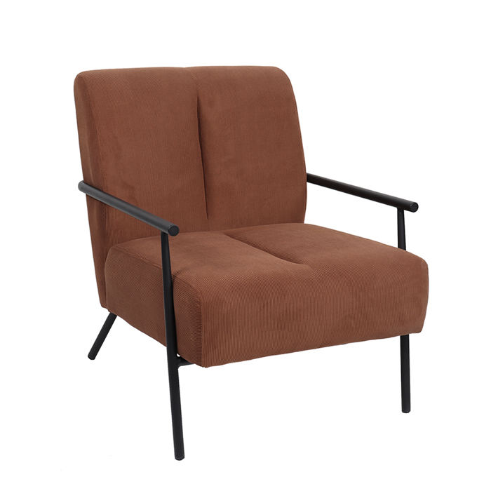 Liberta - Maison KIOTO Πολυθρόνα Terracotta 64x76x81cm 01-3060 Liberta - Maison KIOTO Poluthrona Terracotta 64x76x81cm 01-3060