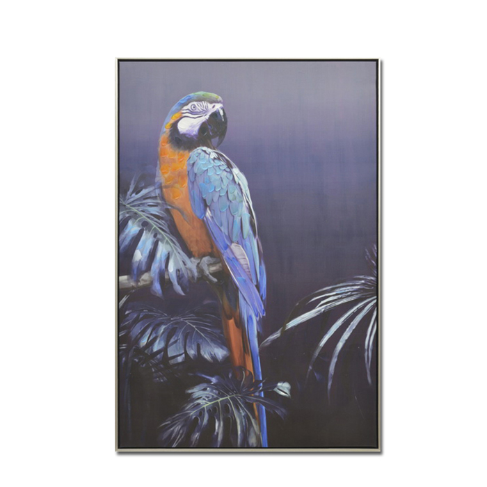 Liberta BLUE PARROT Pinakas Kambas me Xulo Poluxromos 82x5x122cm 016258