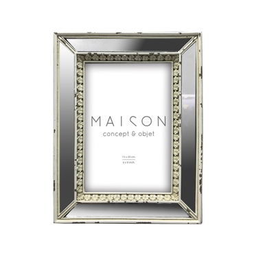 Liberta - Maison ARTE Κορνίζα Resin Λευκή Αντικέ 15x20cm 016346