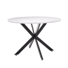 Liberta - Maison STOCKHOLM Trapezi Rotonta Lefko me opsi Marmarou F110x75cm 02-0516