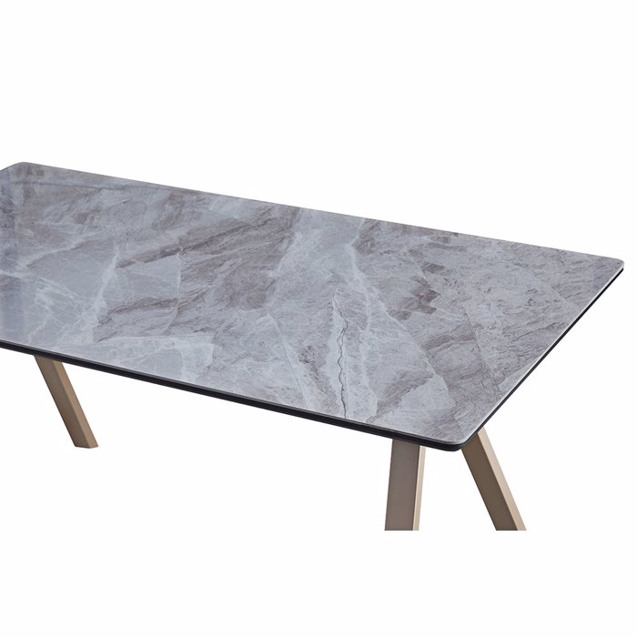 Liberta - Maison CALIPER Trapezi Cappuccino me opsi Marmarou 160x90x76cm 02-0619