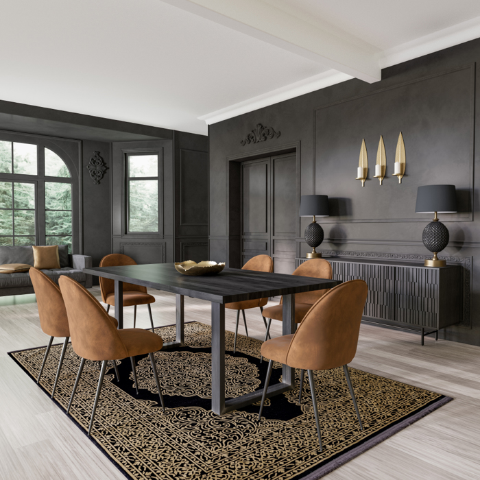 Liberta - Maison BAY Kiropigo Toixou Metalliko Xruso 13x12x55cm 023435