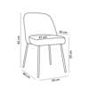 Liberta - Maison VOTSALO Karekla Ggri 50x60x82cm 03-1044