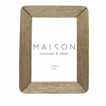 Liberta - Maison RENATUS Κορνίζα Resin Χρυσή 21x2x27cm (15x20cm) 031132