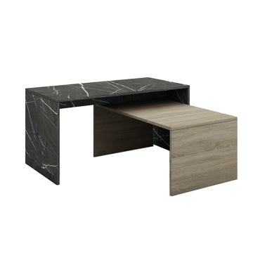 Liberta - Maison PETRA DUO Coffee Table Πέτρα Sonoma Σκούρο 90x45x45cm 04-0460