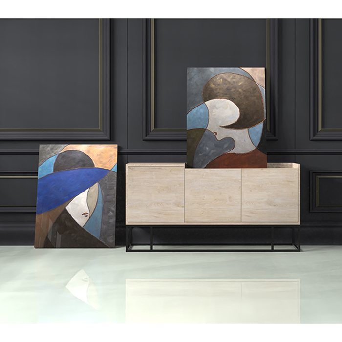 Liberta - Maison HILTON Μπουφές Sonoma Decape 160x39.5x80cm 05-0457 Liberta - Maison HILTON Boufes Sonoma Decape 160x39.5x80cm 05-0457