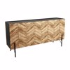 Liberta - Maison PARKE Boufes Mavros/Fusikos me Pattern 160x43x80cm 05-0479