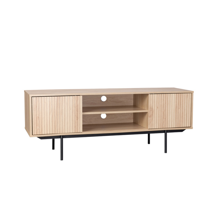 Liberta - Maison RIGOTE TV Stand Sonoma με 2 Πορτάκια 140x39x53cm 05-0533 Liberta - Maison RIGOTE TV Stand Sonoma me 2 Portakia 140x39x53cm 05-0533