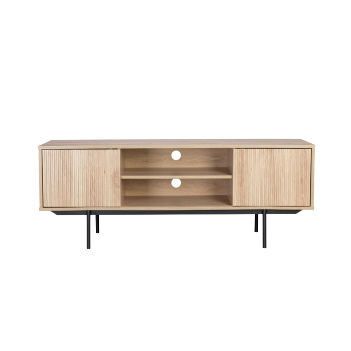Liberta - Maison RIGOTE TV Stand Sonoma με 2 Πορτάκια 140x39x53cm 05-0533 Liberta - Maison RIGOTE TV Stand Sonoma me 2 Portakia 140x39x53cm 05-0533