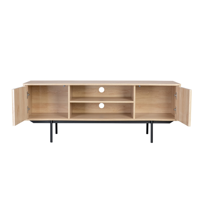 Liberta - Maison RIGOTE TV Stand Sonoma με 2 Πορτάκια 140x39x53cm 05-0533 Liberta - Maison RIGOTE TV Stand Sonoma me 2 Portakia 140x39x53cm 05-0533