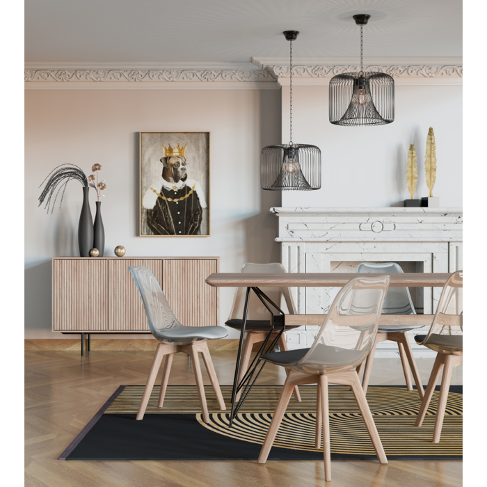 Liberta - Maison RIGOTE Boufes Sonoma me 3 Portes 140x39x82.8cm 05-0534