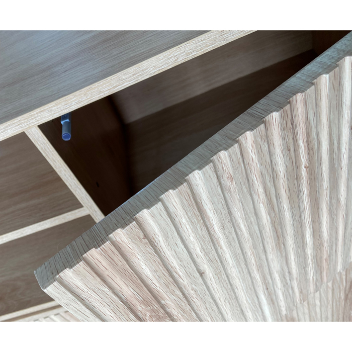 Liberta - Maison RIGOTE Boufes Sonoma me 3 Portes 140x39x82.8cm 05-0534