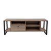 Liberta - Maison SPACE TV Stand Sonoma/Mavro me 2 Rafia kai 1 Surtari 120x35x45cm 05-0542