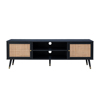 Liberta - Maison VIENNA TV Stand Mavro me Rattan 150x39x49cm 05-0565