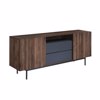 Liberta - Maison GROOVES Boufes Karudi/Ggri me 2 Portes kai 2 Surtaria 180x40x80cm 05-0667