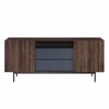 Liberta - Maison GROOVES Boufes Karudi/Ggri me 2 Portes kai 2 Surtaria 180x40x80cm 05-0667