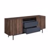 Liberta - Maison GROOVES Boufes Karudi/Ggri me 2 Portes kai 2 Surtaria 180x40x80cm 05-0667
