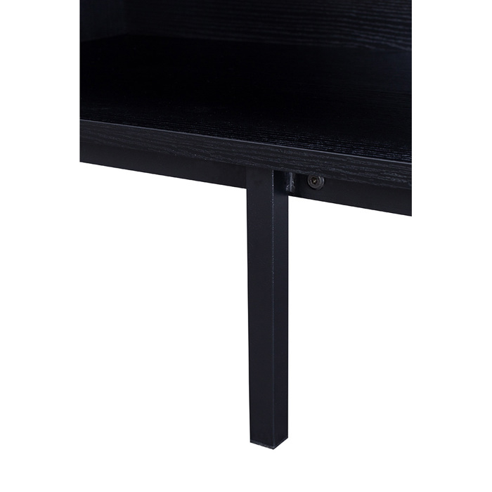 Liberta - Maison ORIGAMI TV Stand Μαύρο/Sonoma με 1 Συρτάρι 160x39.5x50cm 05-0720 Liberta - Maison ORIGAMI TV Stand Mavro/Sonoma me 1 Surtari 160x39.5x50cm 05-0720