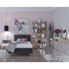 Liberta - Maison ARTIC Komodino Sonoma/Ggri/Lefko 45x39x59.5cm 09-0999