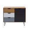 Liberta - Maison ARTIC Komota Sonoma/Ggri/Lefki 94.5x40x79.9cm 09-1000