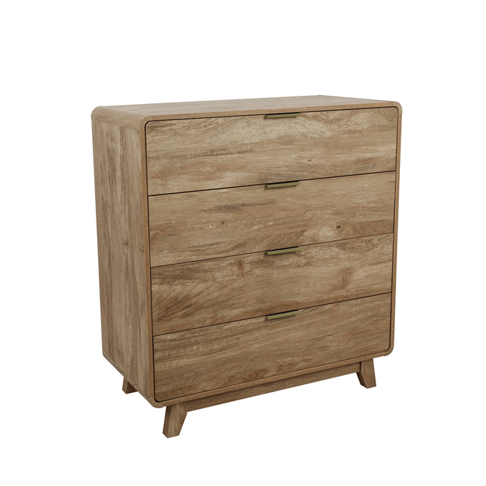 Liberta - Maison OVAL Κομότα Φυσική με 4 Συρτάρια 95.3x45x103.3cm 09-1297 Liberta - Maison OVAL Komota Fusiki me 4 Surtaria 95.3x45x103.3cm 09-1297