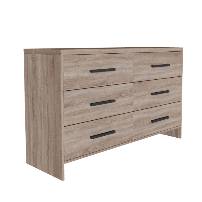 Liberta - Maison MILKY Komota Sonoma me 6 Surtaria 120x39.5x75cm 09-1426
